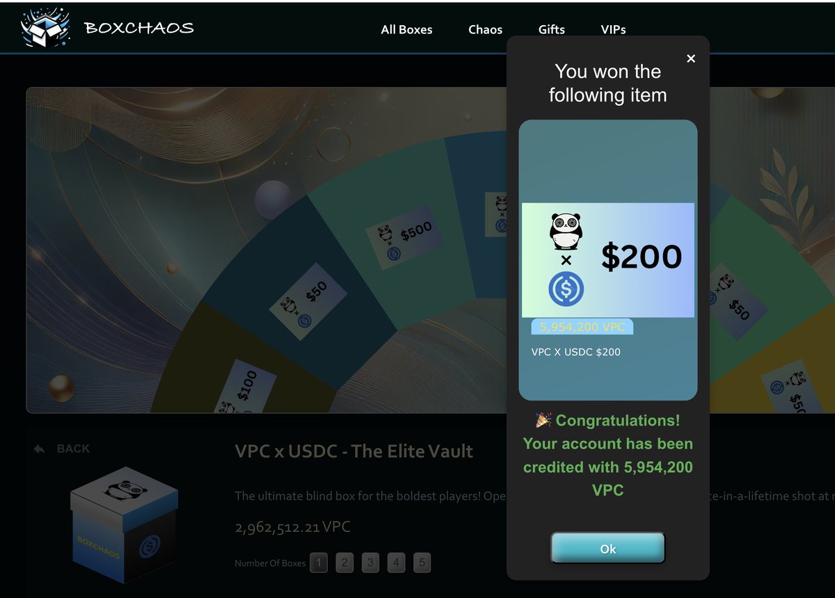 ushafique23's tweet photo. Whoa! A new sheriff just rode into town... making it rain! 💸 Dropped $200 into #VPC 🔥 #Boxchaos #blindBox #CryptoRewards @voidpandacoin https://t.co/YI0l7dQLtL