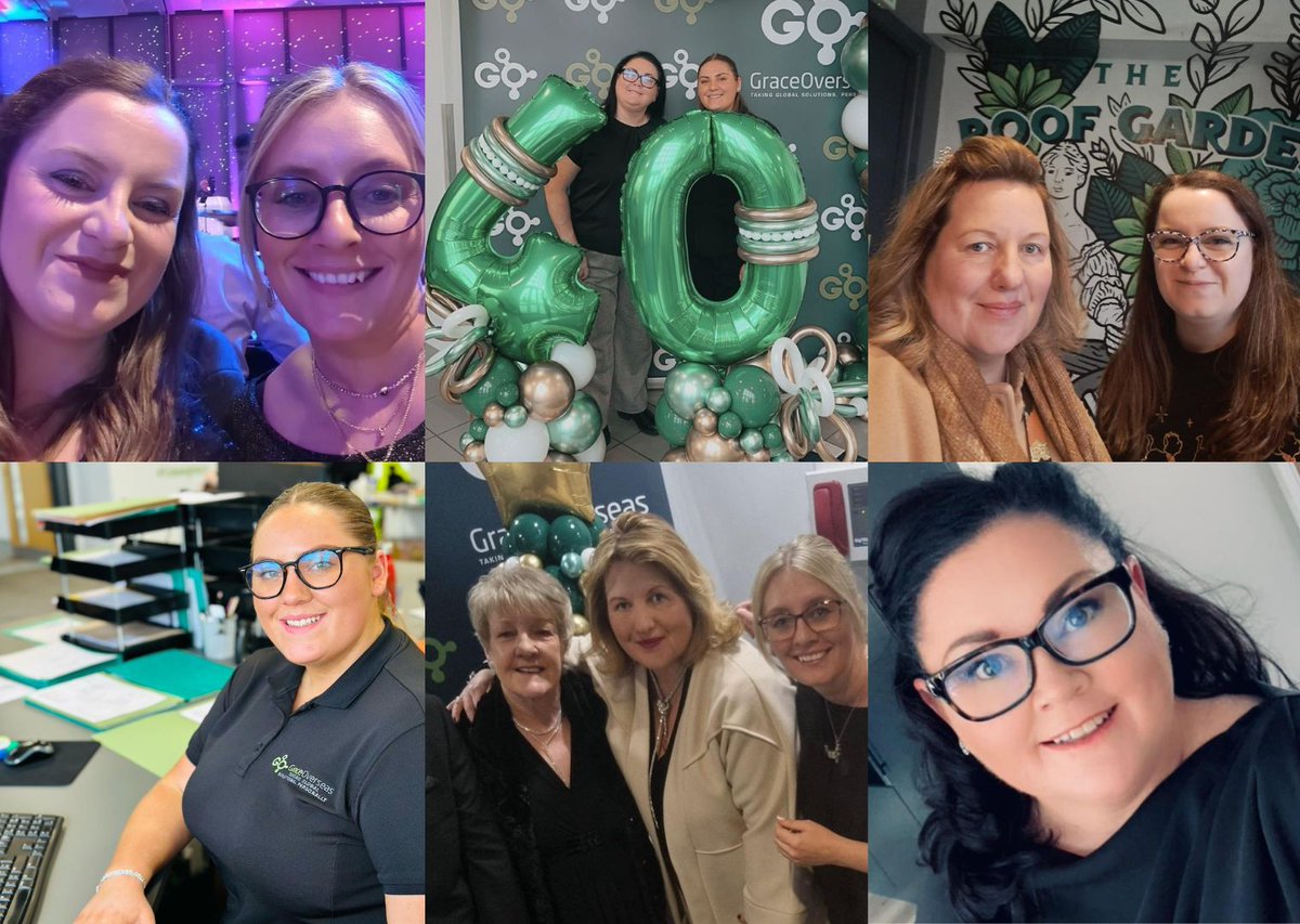 💚 Celebrating #InternationalWomensDay with Team Grace 💚

We’re incredibly proud to have an amazing team of women here at GO! So ahead of #IWD, a special shout out to Mandy, Hannah, Carly, Bernie, Grace, and our inspiring MD Sarah 💪

Here’s to empowering women in freight! 🌍