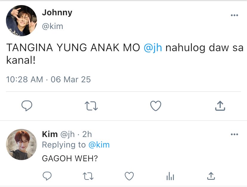 sunpocketzwon's tweet photo. #sunwon au as a kambal parents

Twinz au penpen and panpan PT1

“Penpen and panpan nahulog sa kanal” 

(Jw) Johnny as papa john and kim (ksn) as daddy kim. 

⚠️ top ksn pero parehas dalawang siraulo ❗️ https://t.co/CfIAnokRhv