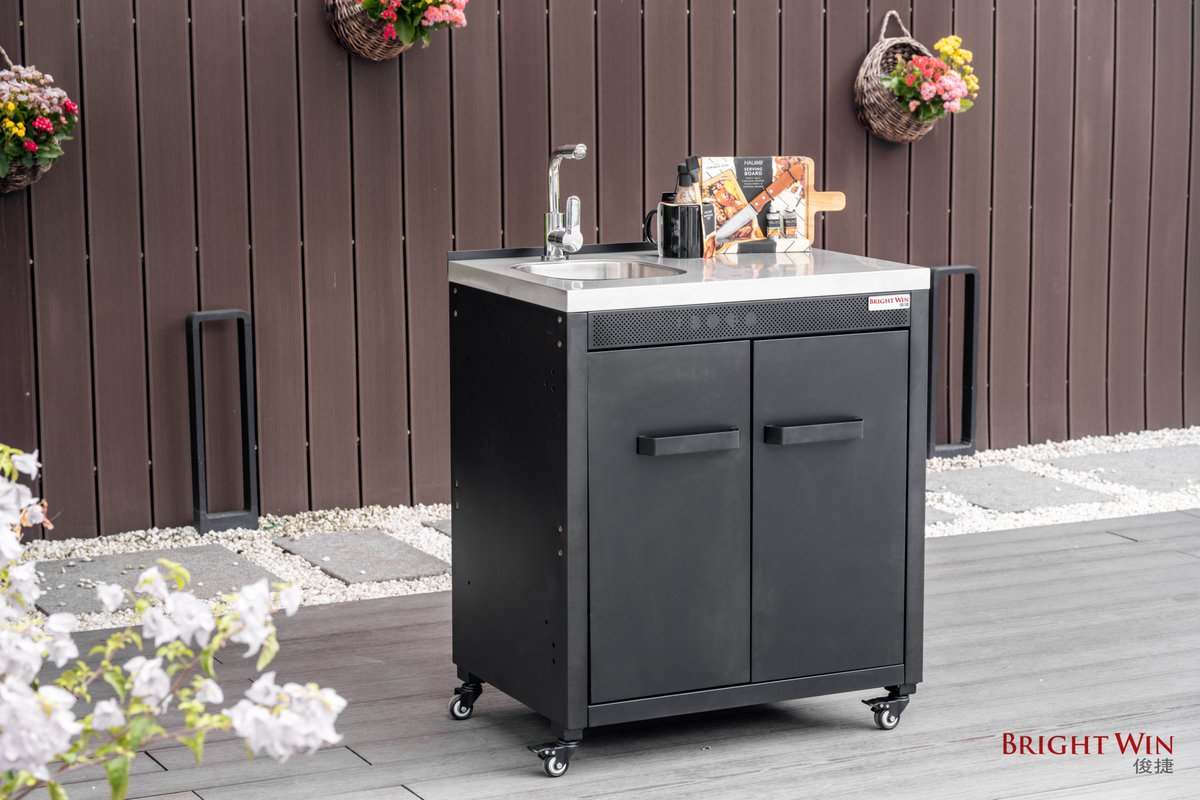BrightWin_Grill's tweet photo. 🔥 Outdoor Kitchen Essentials, Delivered!
The Comino Series has everything you need:
🧊 Ice Bucket &amp; Cutting Board – chill drinks, chop like a pro.
🚰 Sink &amp; Tap – no more running inside to wash up.
#OutdoorKitchen #BBQEssentials #MediterraneanStyle #BackyardChef #FoodieLife https://t.co/Kq9pXZvauR