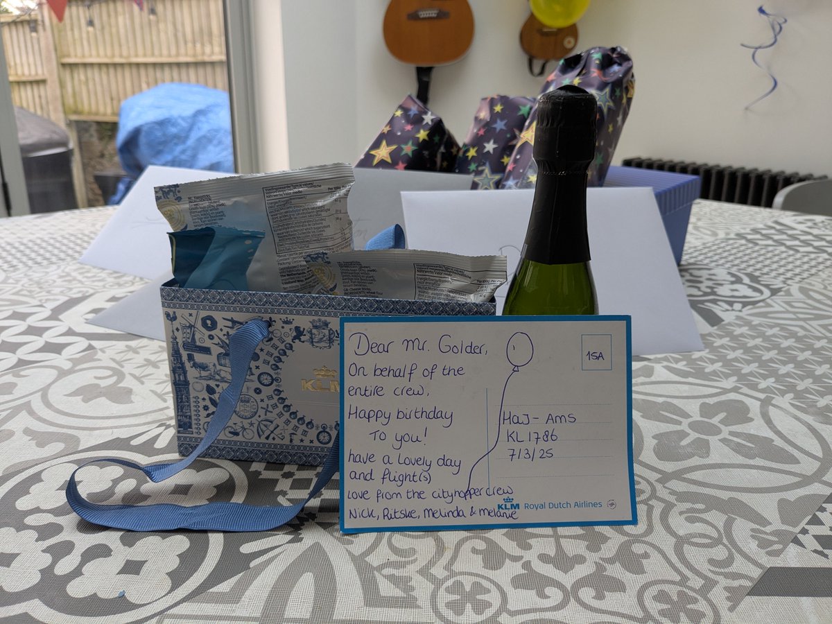 Thank You <a href="/KLM/">KLM</a>