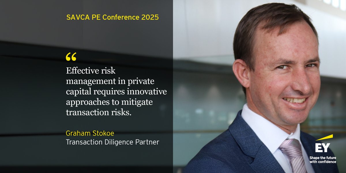 Join Graham Stokoe for a panel discussion on “Navigating the Currents: Risk Mitigation Strategies in Private Capital”, on 12 March from 10:15 – 11:00 at the SAVCA PE Conference 2025. 

#SAVCAPECon2025 #PrivateEquity