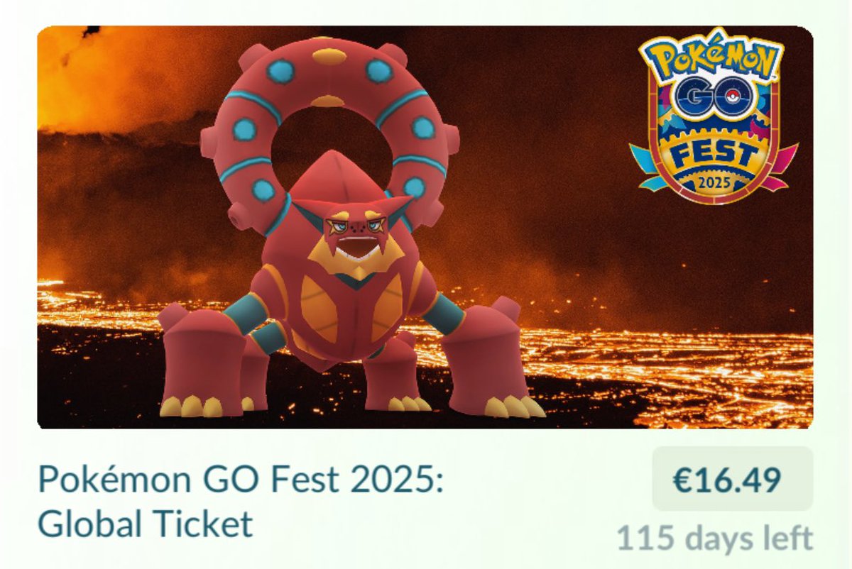 Purple Feebas - 紫色のヒンバス (@purplefeebas) on Twitter photo 🚨 GIVEAWAY 🚨
Pokémon GO Fest 2025 Global Ticket. I know that some of you can’t afford it, that’s why I am doing this 💪
All you have to do is:
✅ LIKE
✅ REPOST
✅ FOLLOW <a href="/PurpleFeebas/">Purple Feebas - 紫色のヒンバス</a>
✅ Comment: #PurpleFeebas
- Winner: Monday 10th of March.
#PokemonGo #ポケモンGO 🚨 GIVEAWAY 🚨
Pokémon GO Fest 2025 Global Ticket. I know that some of you can’t afford it, that’s why I am doing this 💪
All you have to do is:
✅ LIKE
✅ REPOST
✅ FOLLOW <a href="/PurpleFeebas/">Purple Feebas - 紫色のヒンバス</a>
✅ Comment: #PurpleFeebas
- Winner: Monday 10th of March.
#PokemonGo #ポケモンGO