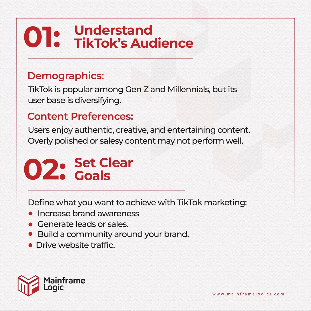 mainframelogic's tweet image. Well, TikTok is back in the US - When will we witness your creative Toks?

#tiktiok #seo #mainframelogic #goals #tranding #marketing