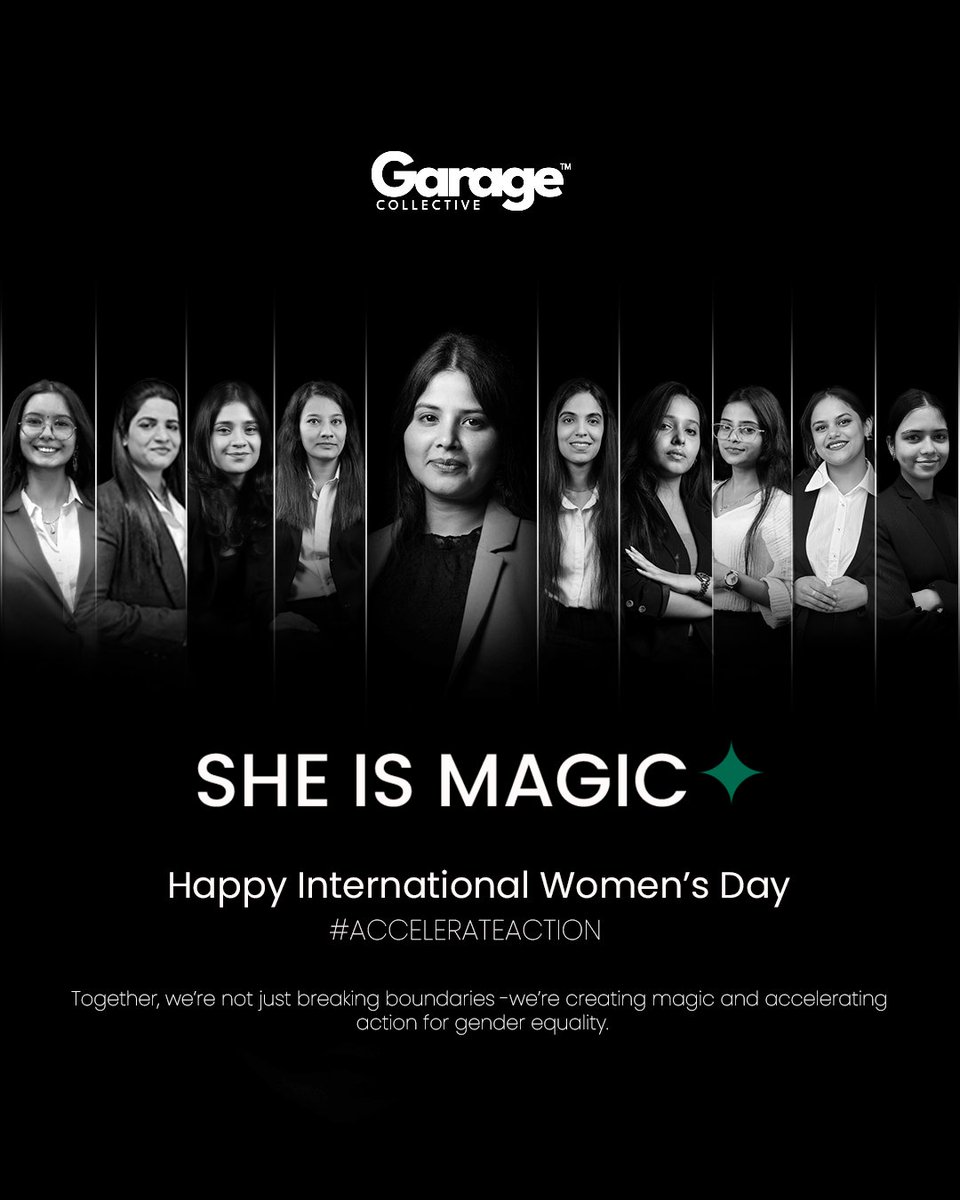 GarageInd's tweet photo. Happy International Women's Day to the women who lead, build, and #AccelerateAction - not just today, but every day.

𝐊𝐞𝐞𝐩 𝐛𝐫𝐞𝐚𝐤𝐢𝐧𝐠 𝐛𝐚𝐫𝐫𝐢𝐞𝐫𝐬. 𝐊𝐞𝐞𝐩 𝐦𝐚𝐤𝐢𝐧𝐠 𝐦𝐚𝐠𝐢𝐜.

#AccelerateAction #SHEISMAGIC #InternationalWomensDay #IWD2025 #HappyWomensDay https://t.co/XvRqiRE8RZ