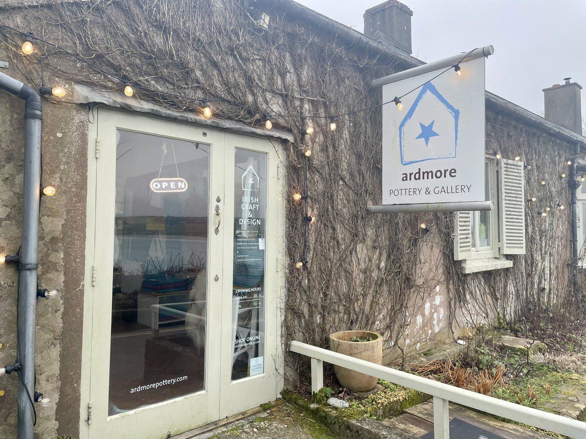 Much gratitude to Mary and Katie Lincoln for agreeing to purchase and display my new book, SMALL VICTORIES in their beautiful shop, ARDMORE POTTERY AND GALLERY. Means so much to see it for sale in Ardmore, my native village and favourite place.
