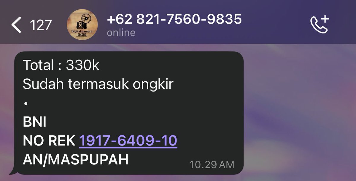 _20billie's tweet photo. PENIPU

whatsapp 082175609835
rek bni an maspupah 1917640910
ig digicam.second https://t.co/xT4FsdPwKn https://t.co/q6IcEeuIlv