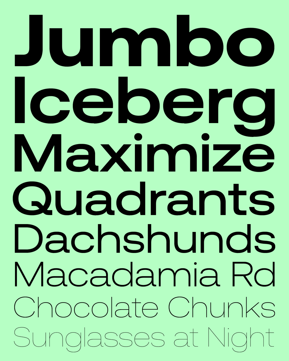🚨 NEW RELEASE 🚨 – Aeonik Extended by <a href="/cotypefoundry/">cotypefoundry</a> 🔥

Aeonik just went wider.

Now available to try, trial, and buy at:
bit.ly/3DygpTk

#type01 #typedesign #typeface #graphicdesigner #typography