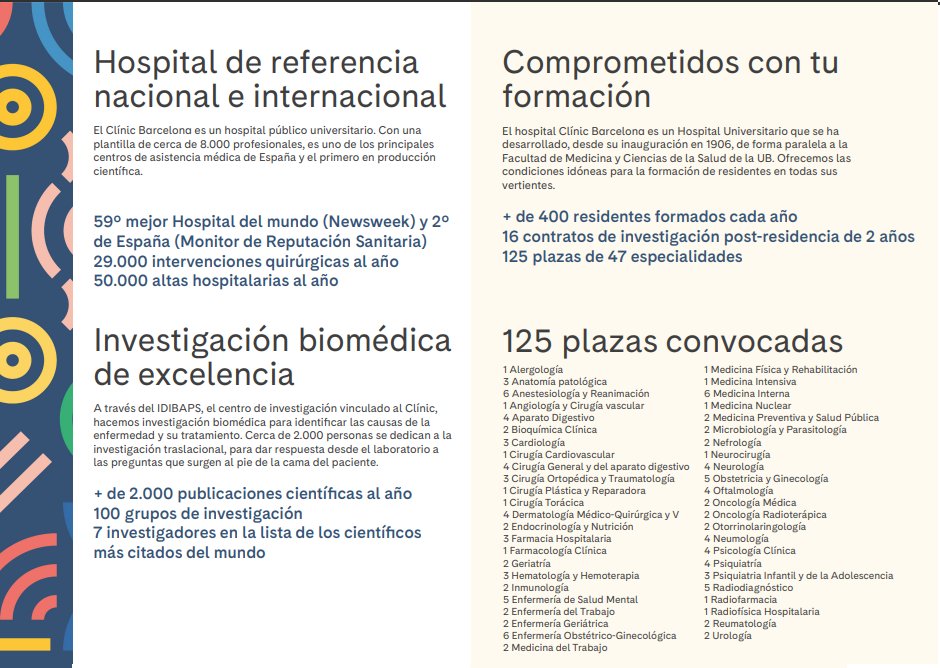 #SaveTheDate #PuertasAbiertas
¿Quieres hacer la residencia en el #CLÍNIC?
📆 20 de Marzo a las 🕘
¡Os esperamos! 😊 #FuturosResidentes
