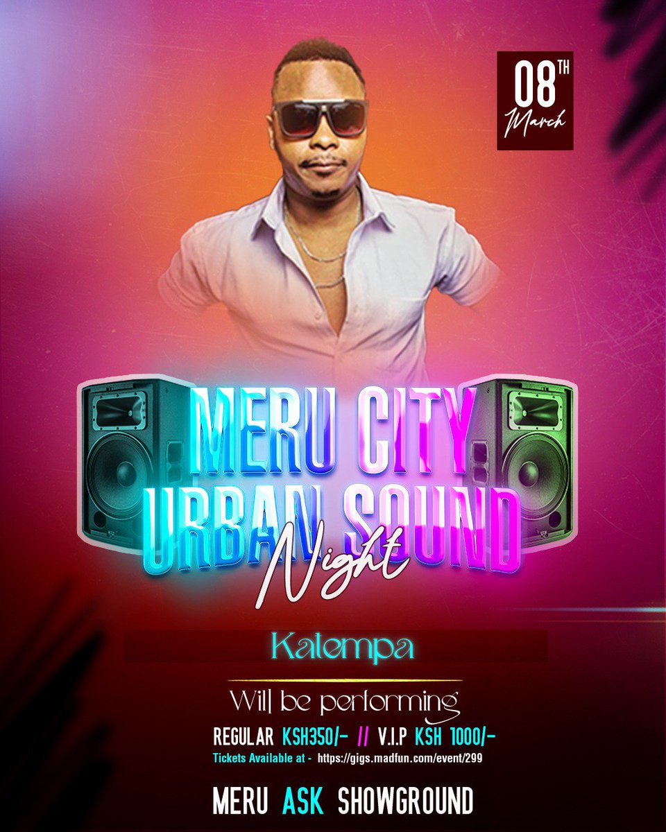 Njoki_Njanja's tweet photo. Masaa zinakaribia bana..make sure uko na tools na tikiti yako
Link ndo hii hapa 🔗https://t.co/eX9I7TYAai
#MeruMusic https://t.co/PbXAET06X3
