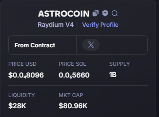 GreenCandle_Guy's tweet photo. $sol #sol $meme #meme $AstroCoin #AstroCoin
ca:
CAuWtd9vpZtFJNhhrUJNSx91WDvesQrXzU9hwzLUpump

Note this is not a solicitation for investment. Please take this with caution. Good luck!

join prv https://t.co/S1EUkkySGN https://t.co/NqjRAryYgE