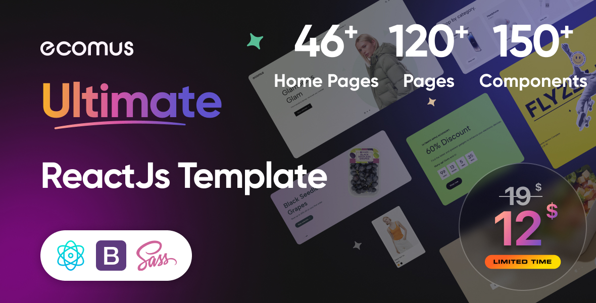 themesflat's tweet image. 🚀 Ecomus - Multipurpose eCommerce React Template 🎉
Are you looking for a modern and powerful solution to build your online store? Ecomus is the perfect choice! 💻✨
👉 Try it now: 1.envato.market/7Q4Py
#Ecomus #ReactTemplate #eCommerce #WebDesign #Multipurpose