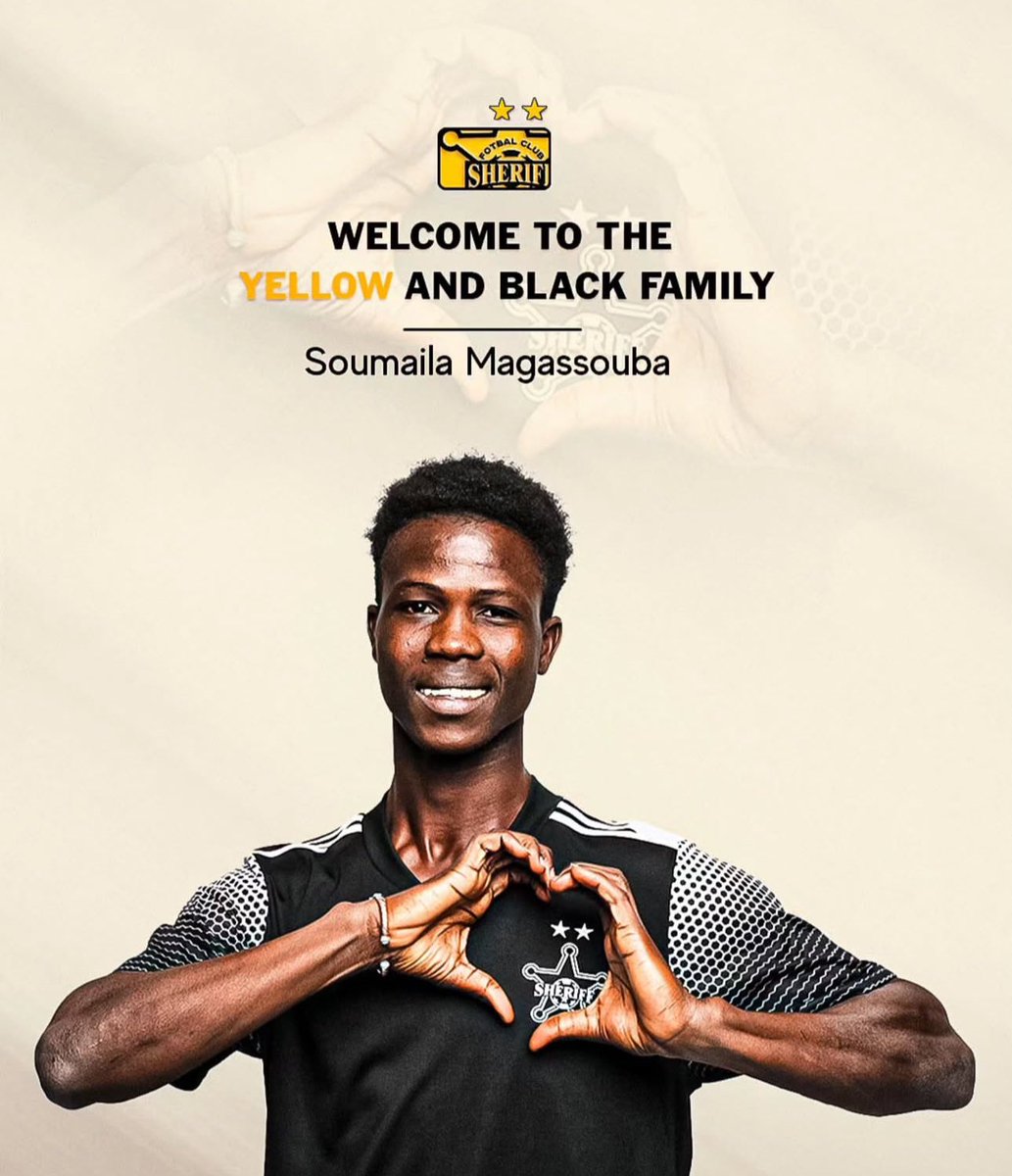 LIstrati's tweet image. Soumaila Magassouba has signed a three-year contract with Moldovan giants FC Sheriff Tiraspol.
The 20-year-old central defender from Mali, who joins from Stade Malien de Bamako, is a rising talent known for his defensive strength and composure.