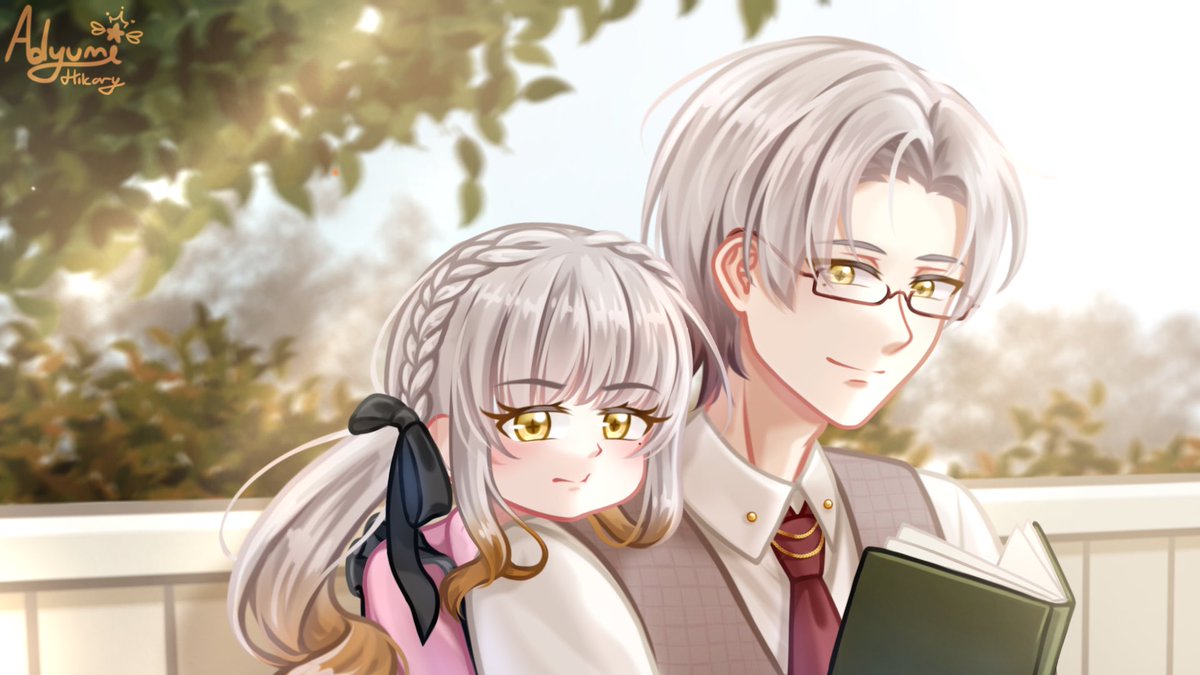 adyumi_hikary's tweet photo. Vyn: “Heh.. You are not usually clingy like this, Lily”
Ely: “Be quiet, Brother- I just need some tranquilizer”
#RichterSiblings #VynRichter #TearsOfThemis #tottwt #totoc #totyume #tearsofthemisyume #tearsofthemisoc https://t.co/5vO2Hy6PoX