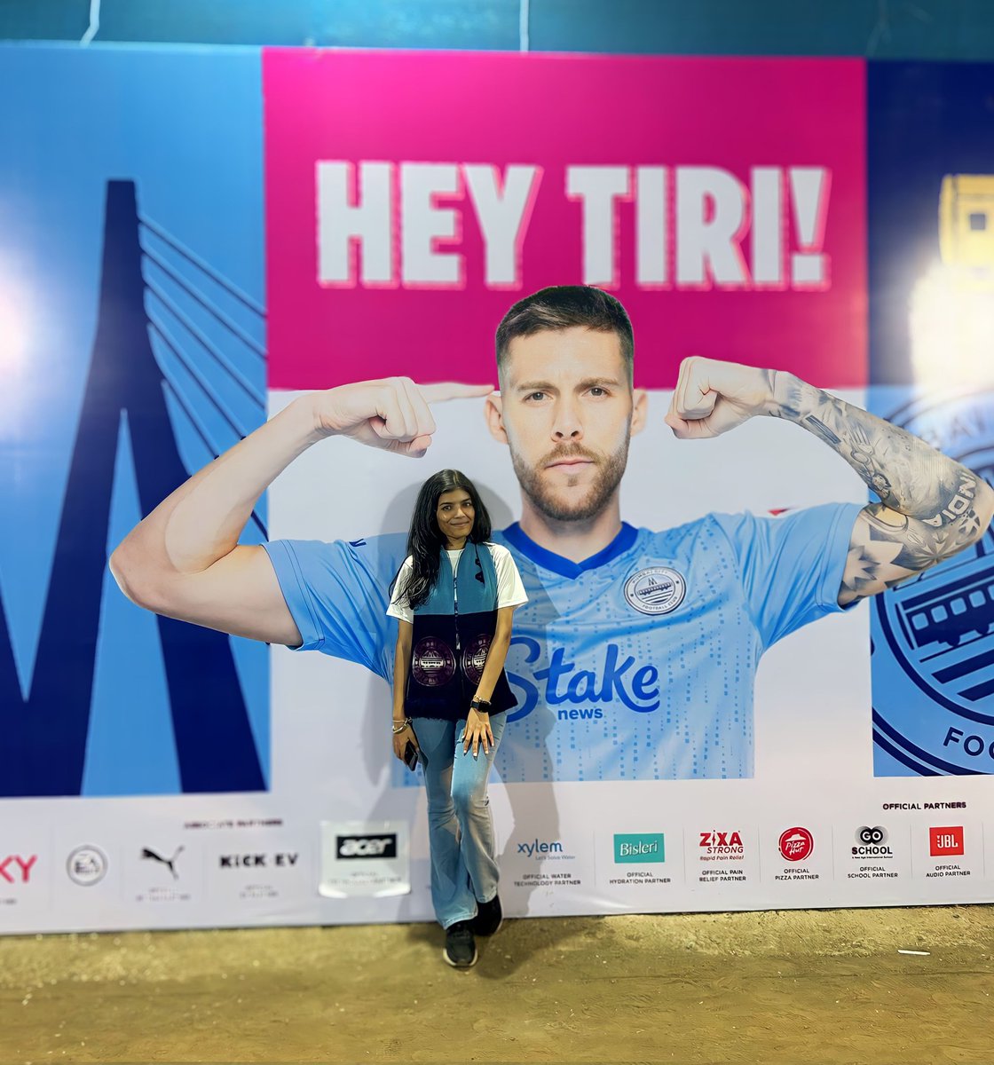 cfcedithh's tweet image. Favourite fixture of ISL, Good luck for today @Tiri1991 💙
#keralablasters #mumbaicity