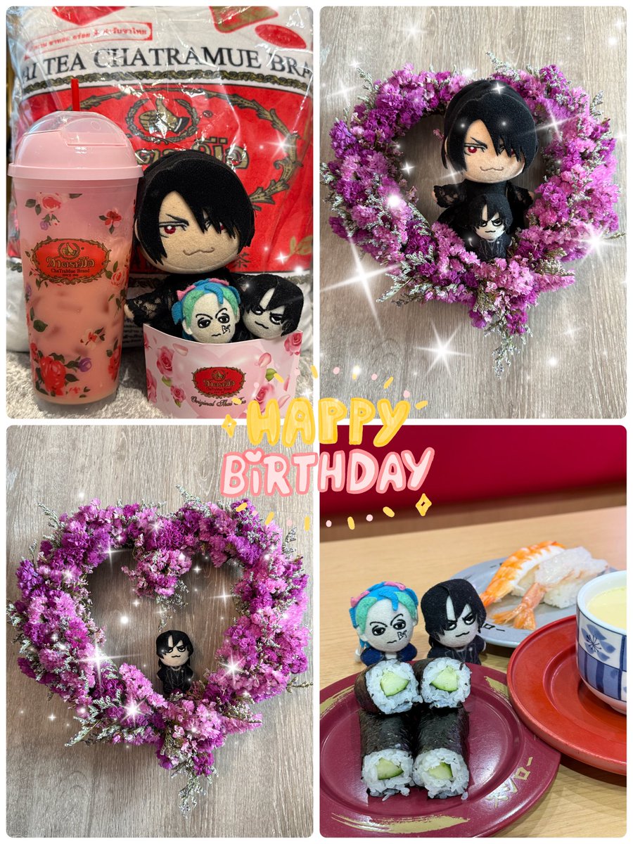 hyogure's tweet image. あっちゃん♥️
誕生日おめでとう🎉
お花いっぱい降り注いでますか？
ずっと大好きです。
沢山の愛をありがとう✨️
 #櫻井敦司誕生祭2025