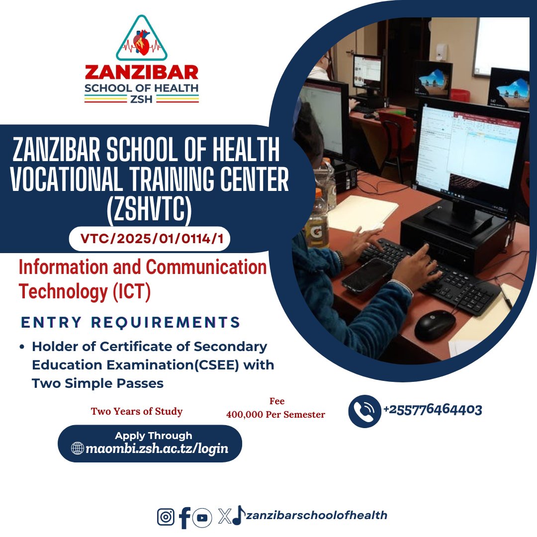 Zanzibar School of Health (ZSH) (@zshofficial) on Twitter photo 