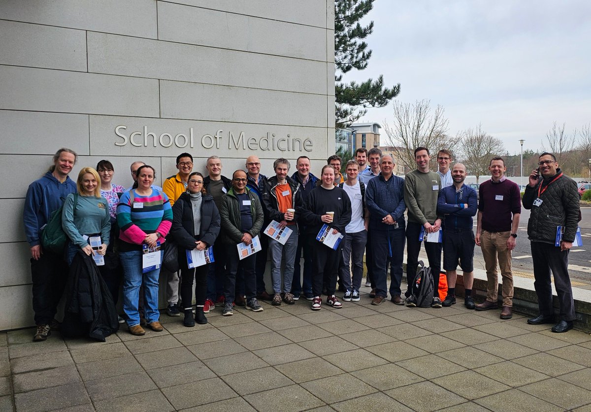 We're hosting <a href="/nhsfife/">NHS Fife</a> Victoria Hospital Anaesthetist Training Day in Regional Anaesthesia: Plan A Blocks. Alasdair Taylor, Will Malein, Simon Bolton &amp;  Nick Record lead today’s practical training.
With thanks to <a href="/SmarterScanning/">Intelligent Ultrasound</a> for bringing an extra needle trainer along.