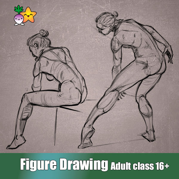 Some of the #awesome #drawings from our #lifedrawing and #figuredrawing #class we run on #monday #evenings join us by booking at turnipstarfish.co.uk