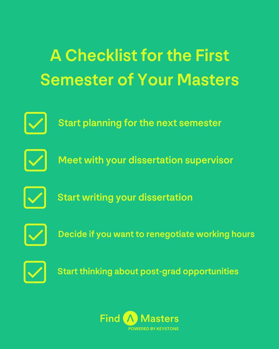 Not only do you have to be prepared to ace the second half of your degree, but this is also the time to start thinking about what you’re going to do after.

We’ve made an easy checklist of things to get ticked off so you can keep the momentum going for the last few months 👏
