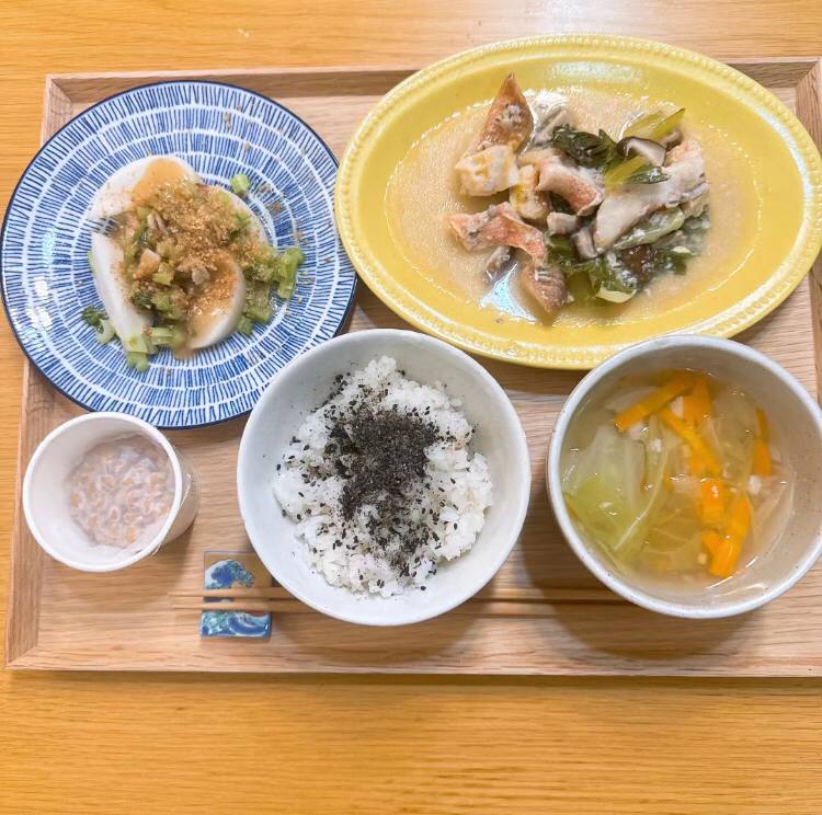 今日の夕食、食欲ありそうですね😋