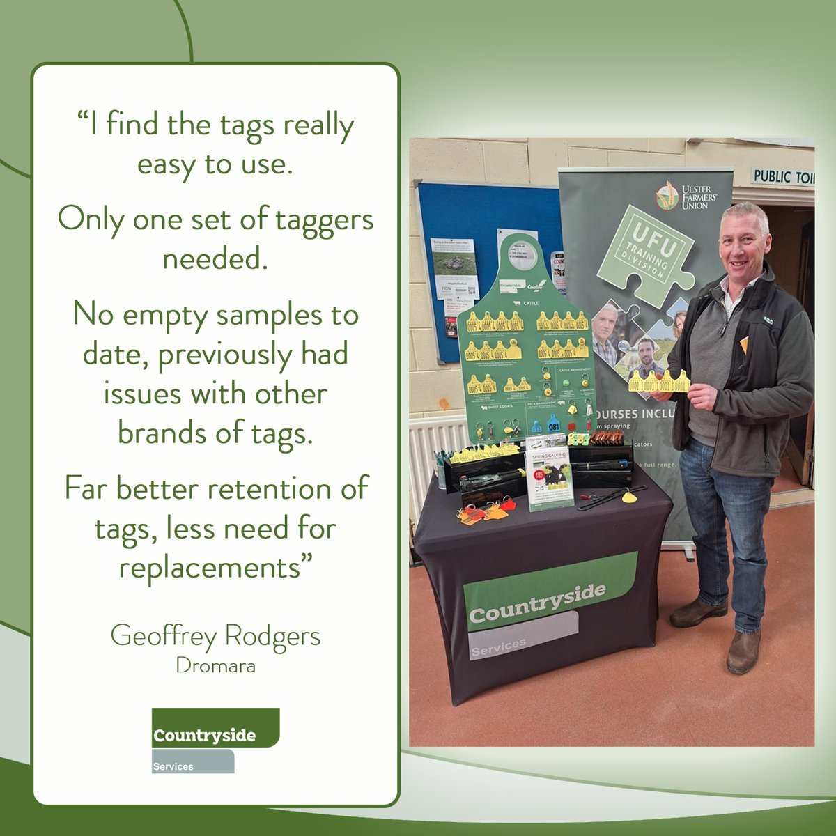 Countryside Services (@cslni) on Twitter photo ๐๐๐ก๐๐ญ ๐๐ฎ๐ซ ๐๐ฎ๐ฌ๐ญ๐จ๐ฆ๐๐ซ๐ฌ ๐๐ซ๐ ๐๐๐ฒ๐ข๐ง๐ !๐
A huge thank you to Geoffrey Rodgers for visiting our stand at the recent NI Limousin Cattle Club sale in Ballymena Livestock Market! We're grateful for your kind feedback & so glad to have had the chance to meet you ๐ ๐๐๐ก๐๐ญ ๐๐ฎ๐ซ ๐๐ฎ๐ฌ๐ญ๐จ๐ฆ๐๐ซ๐ฌ ๐๐ซ๐ ๐๐๐ฒ๐ข๐ง๐ !๐
A huge thank you to Geoffrey Rodgers for visiting our stand at the recent NI Limousin Cattle Club sale in Ballymena Livestock Market! We're grateful for your kind feedback & so glad to have had the chance to meet you ๐