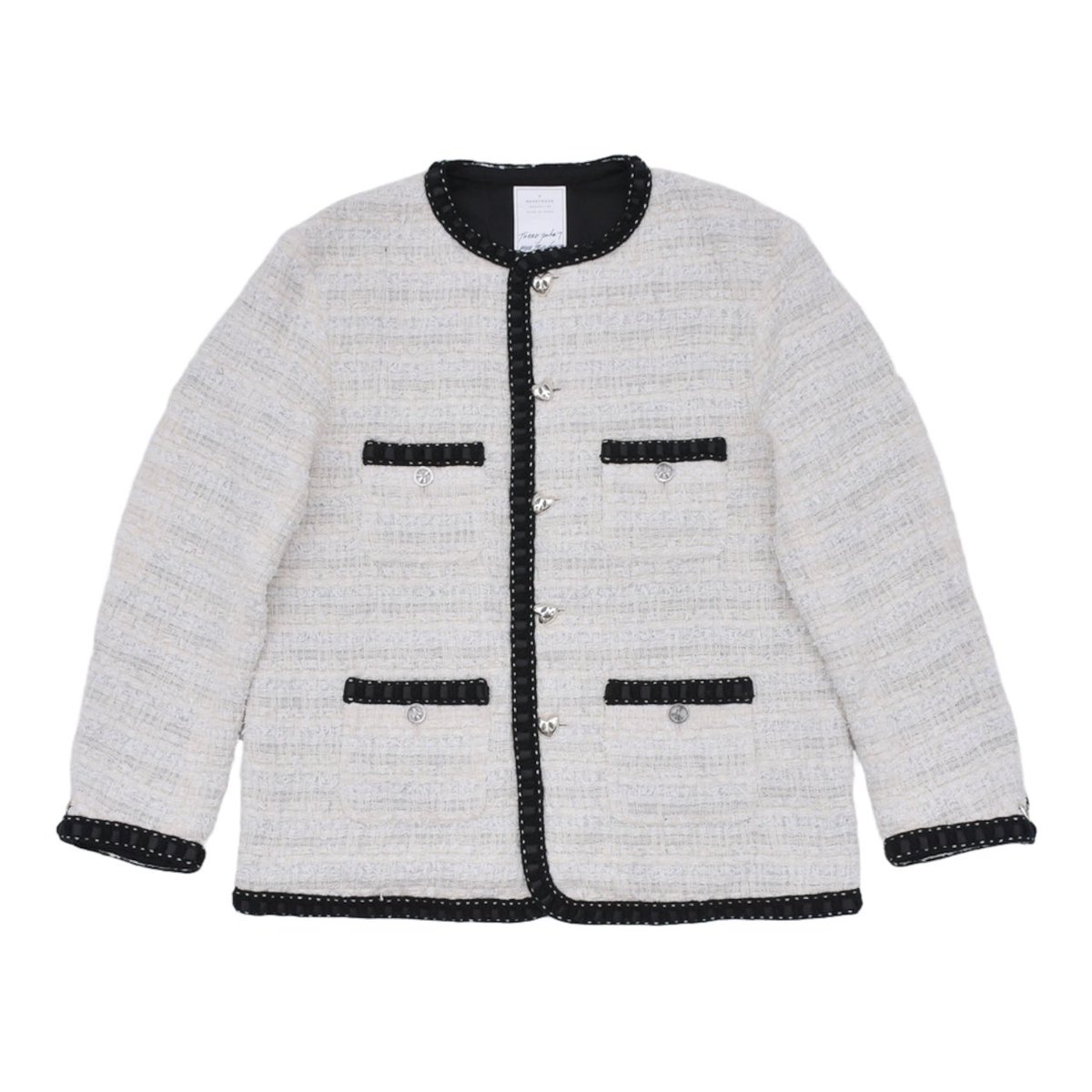 READYMADE】 ♦︎RE-TW-WH-00-00-263/TWEED JACKET/WHITE 【Detail