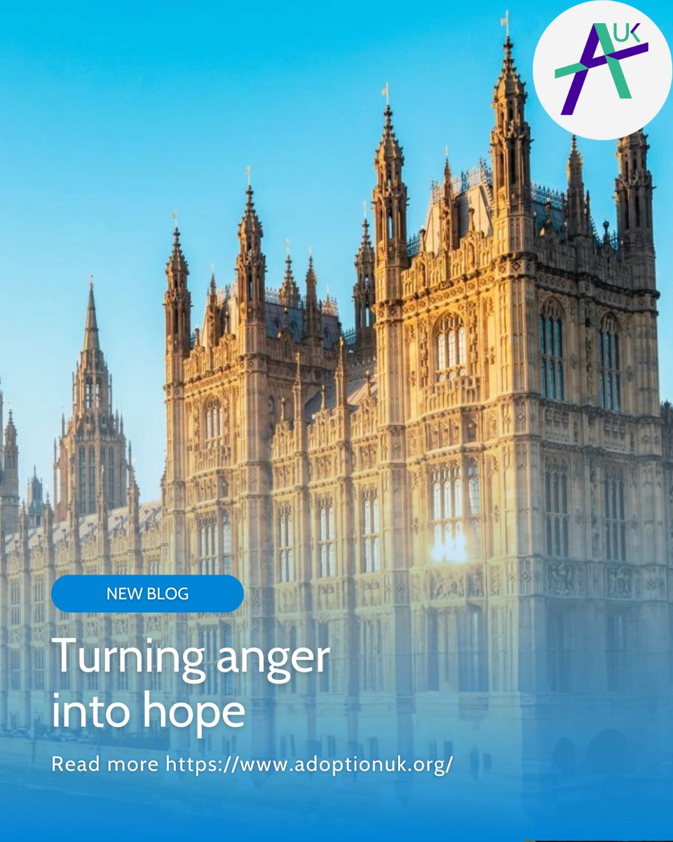 Adoption UK CEO Emily Frith shares her frustration over delays in apologizing for historic forced adoption and uncertainty around ASGSF in England. She explores how we can turn anger into hope. Read the blog on our website.