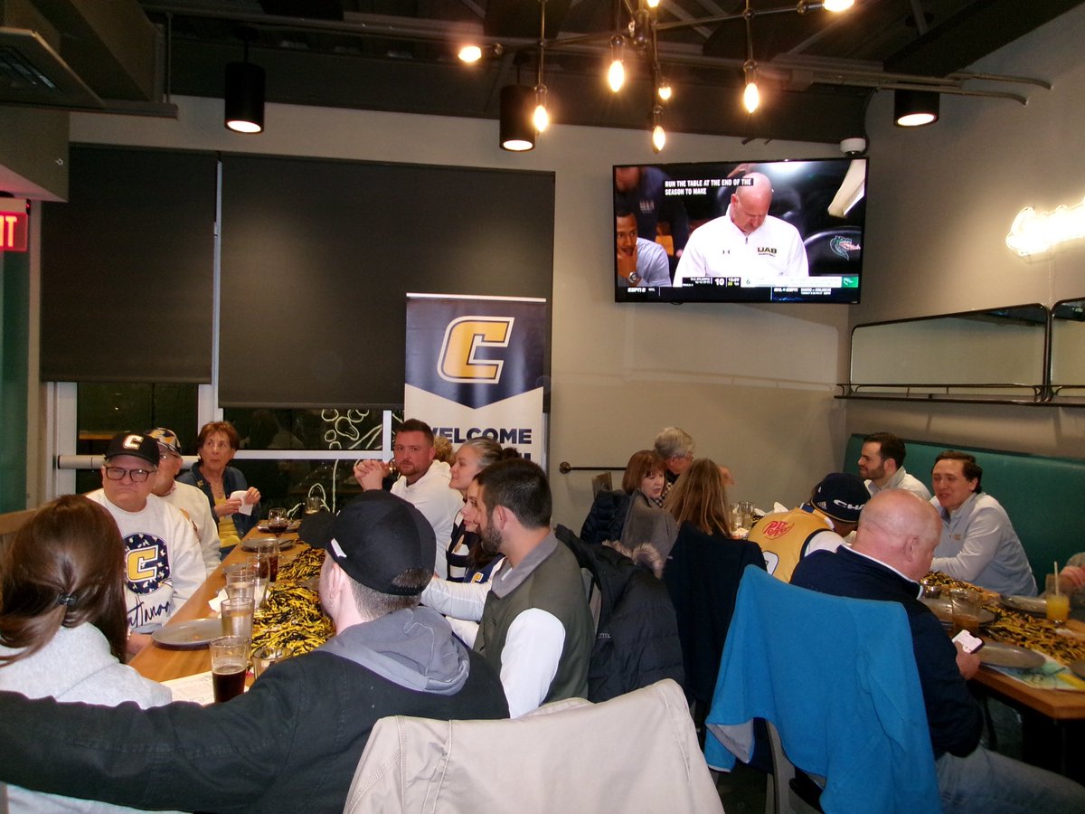 Mocs Club (@mocsclub) on Twitter photo SoCon Day 1! Thanks to <a href="/chattanoogaalum/">UTC Alumni</a> for a great event last night! 💙💛
Join us at Highland Brewing Downtown (56 Patton Ave) today!
- <a href="/GoMocsWBK/">Chattanooga WBB</a> pregame social 11:30 AM-1:00 PM
- UTC FAN WELCOME EVENT 5:30 PM-7:30 PM SoCon Day 1! Thanks to <a href="/chattanoogaalum/">UTC Alumni</a> for a great event last night! 💙💛
Join us at Highland Brewing Downtown (56 Patton Ave) today!
- <a href="/GoMocsWBK/">Chattanooga WBB</a> pregame social 11:30 AM-1:00 PM
- UTC FAN WELCOME EVENT 5:30 PM-7:30 PM