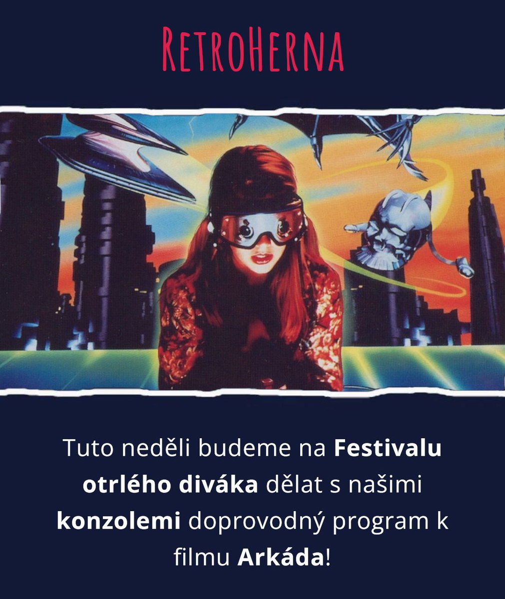 HerniHistorie's tweet photo. Již tuto neděli budeme na Festivalu Otrlého diváka k filmu Arkáda dělat s našimi konzolemi doprovodný program. Pokud na festival zavítáte, tak se za námi přijďte podívat!
📦🕹️ Podpořte naší činnost na https://t.co/yM5y573UXH 🕹️📦
#festivalotrlehodivaka  #videogames https://t.co/EaWhH2hzRU