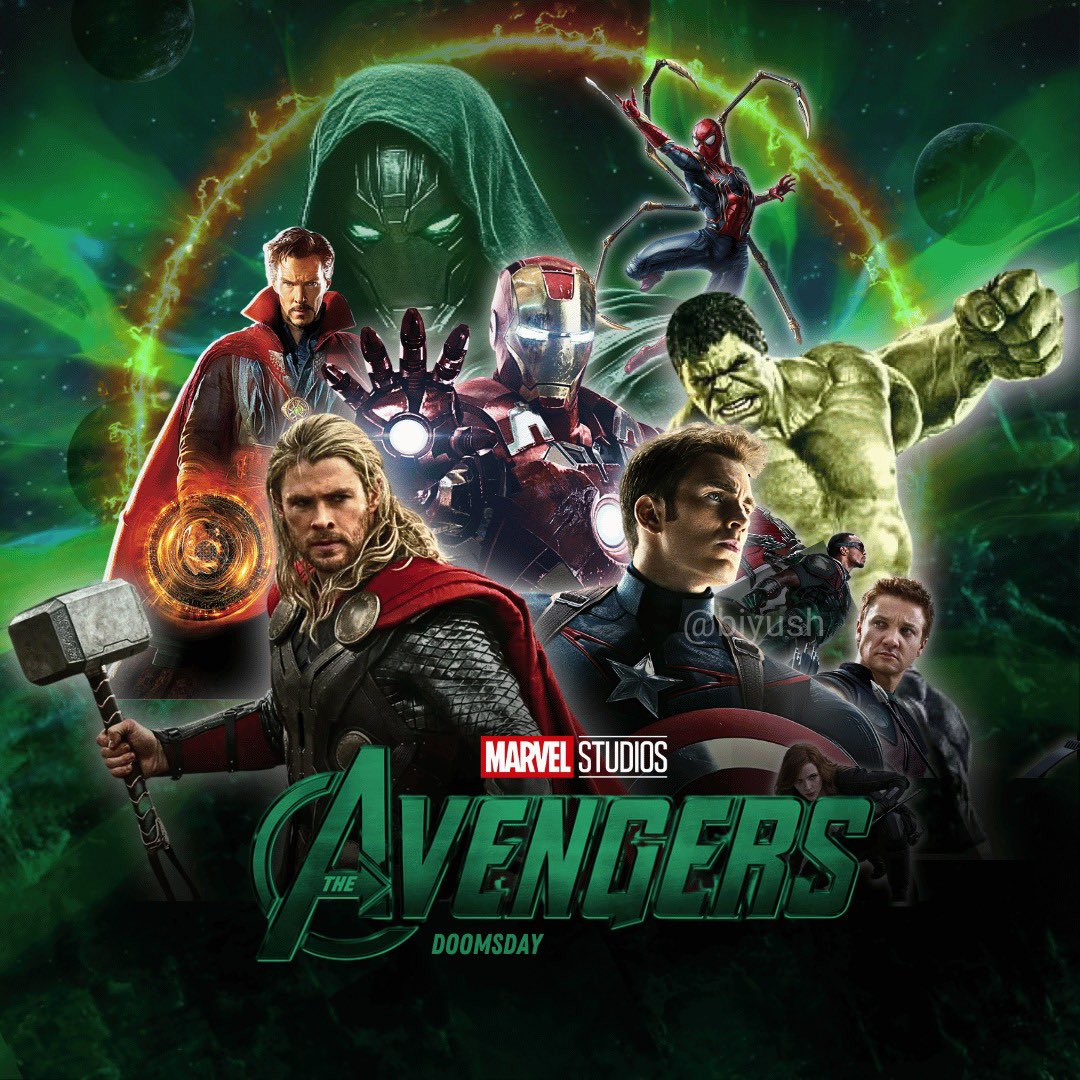AsbeEdits's tweet photo. "Ready to assemble for the ultimate showdown! 💥 Who else is hyped for Avengers: Doom's Day?
#GFX #Avengers #DoomsDay #MarvelStudios https://t.co/deP2jzwPUN