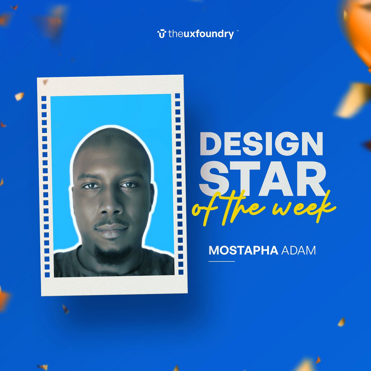 The UX Foundry (@uxfoundryng) on Twitter photo This week's spotlight shines on <a href="/mostapha_adamz/">Mostapha-AdamZ</a>
We celebrate Mostapha for his creativity, and passionate dedication.
Congratulations Mostapha 🥳🥳
We look forward to seeing more of your incredible work! 🚀🚀
#uxfoundry #designeroftheweek #designer #star This week's spotlight shines on <a href="/mostapha_adamz/">Mostapha-AdamZ</a>
We celebrate Mostapha for his creativity, and passionate dedication.
Congratulations Mostapha 🥳🥳
We look forward to seeing more of your incredible work! 🚀🚀
#uxfoundry #designeroftheweek #designer #star