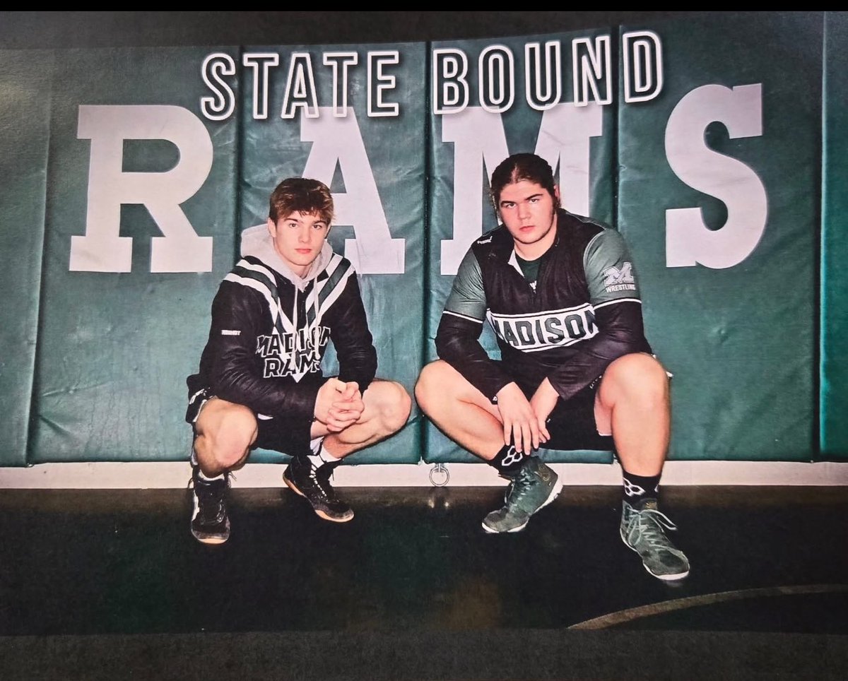 Wishing these guys all the best today and the rest of the weekend at the state wrestling tournament! Extremely proud of them and excited to see how they finish it out! Go Rams!

#RamPride
