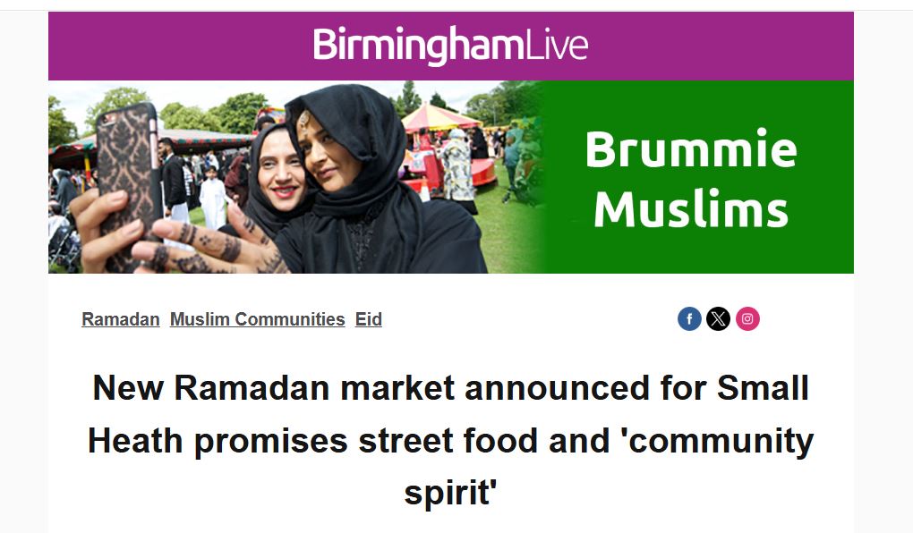Latest Brummie Muslims newsletter has gone out - great read as ever. You can subscribe here birminghammail.co.uk/newsletter-pre…