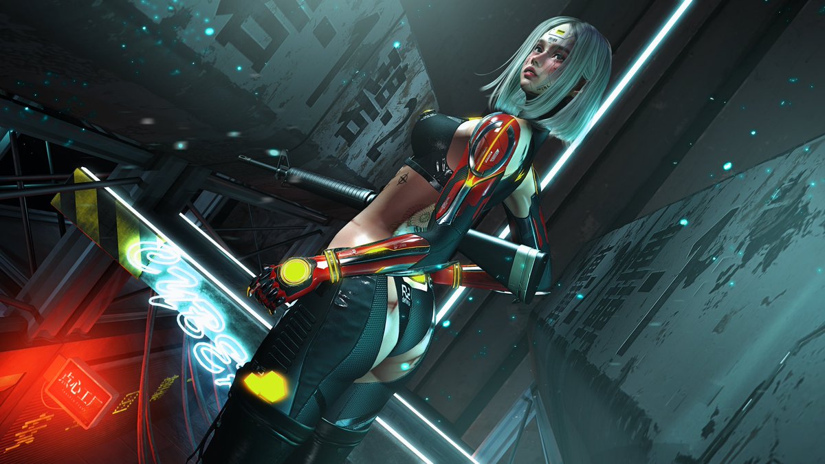 [CYBERFAIR]
🆕R2LX Kira Arm
🆕MJN AI Enigma
🆕ZEROICHI Chaotic Area Backdrop
maps.secondlife.com/secondlife/ACC…
[Uber]
🆕tram P0225 hair
maps.secondlife.com/secondlife/Ube…

and more
suit: R2LX Kagami
Neck Gadget: R2LX Raimei NP1
weapon: SAC M16 A2 Rifle