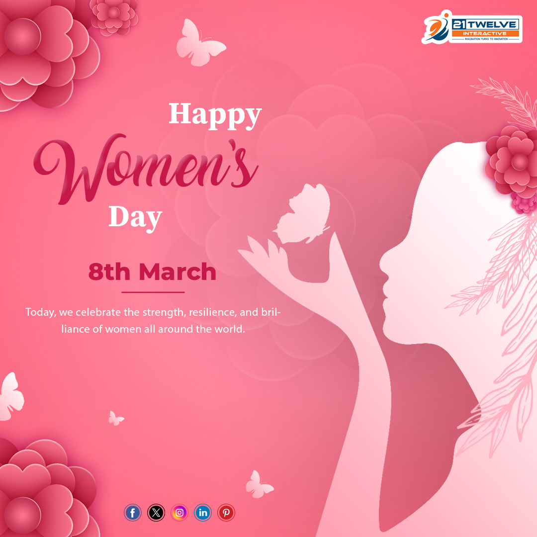 💜 𝗛𝗮𝗽𝗽𝘆 𝗪𝗼𝗺𝗲𝗻'𝘀 𝗗𝗮𝘆.

#happywomensday #internationalwomensday #womensday2025 #empowerwomen #womeninleadership #celebratewomen #womensupportingwomen #strongwomen #21twelveinteractive