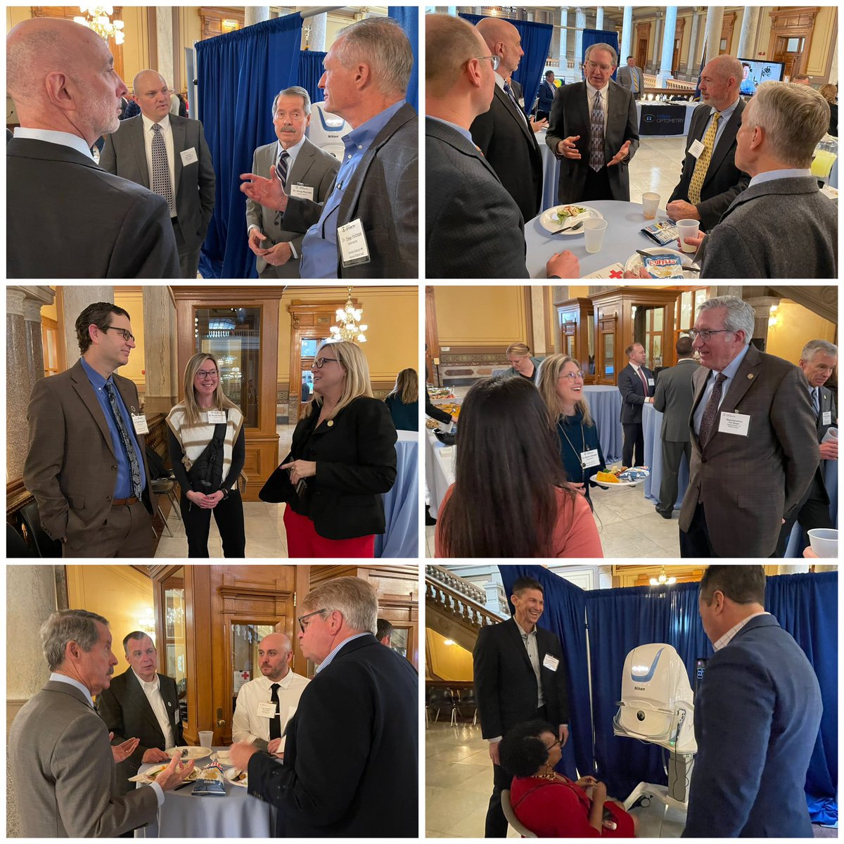 We appreciate how many optometrists and legislators participated in the annual Optometrists Day at the Statehouse, hosted by our client <a href="/IndianaEyeDocs/">IN Optometric Assoc.</a>. Always a great opportunity for ODs to share with their legislators the importance of eye health!