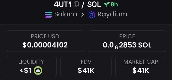 mozamel1914's tweet photo. Pointed out #4UT1 $41k on my private Telegram group https://t.co/VPM8Gna9zk