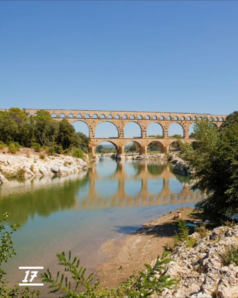pontdugard's tweet image. #Détail 🔎
Le Pont du Gard est l'un des 1️⃣7️⃣ ponts de l'aqueduc de Nîmes. 
#PontDuGard