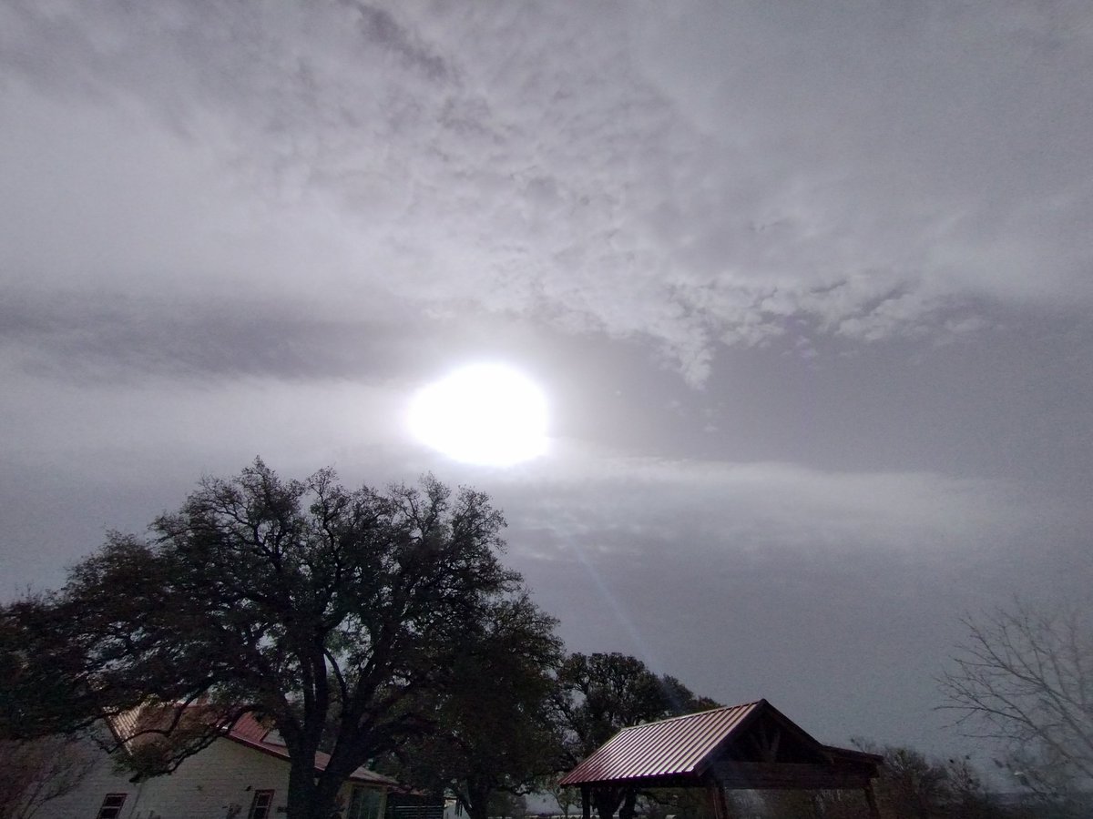 fedupcracker73's tweet image. #GeoEngineering 
#Projected #Fake 
March 7 2025
West of Waco Texas 10:05 a