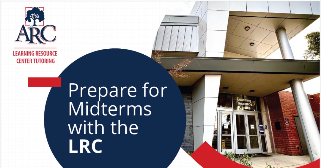 The LRC &amp; its tutors are dedicated to providing support as you prepare for the upcoming midterms! We're pleased to offer extra hours &amp; special rooms during the week of March 10-13, from 10 am - 4 pm. We look forward to helping you succeed! arc.losrios.edu/lrc-tutoring
