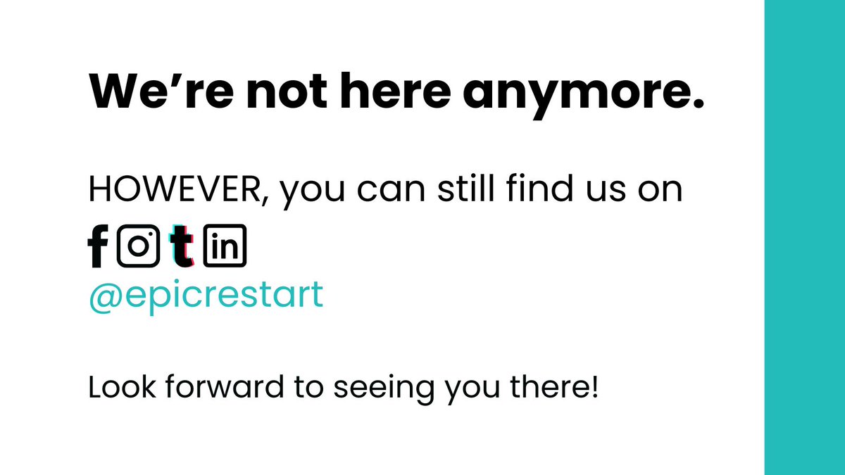 EPIC Restart Foundation tweet media