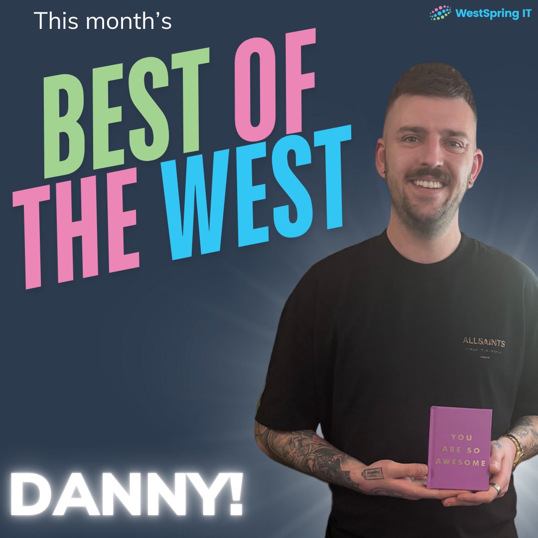 Best of the West - February🏆
Every month, our team vote for who they think should win the '𝘉𝘦𝘴𝘵 𝘰𝘧 𝘵𝘩𝘦 𝘞𝘦𝘴𝘵', based on who has reflected our values, gone above and beyond for either our clients and/or our team🩵

This months winner is Danny!

#Team #Culture #Award