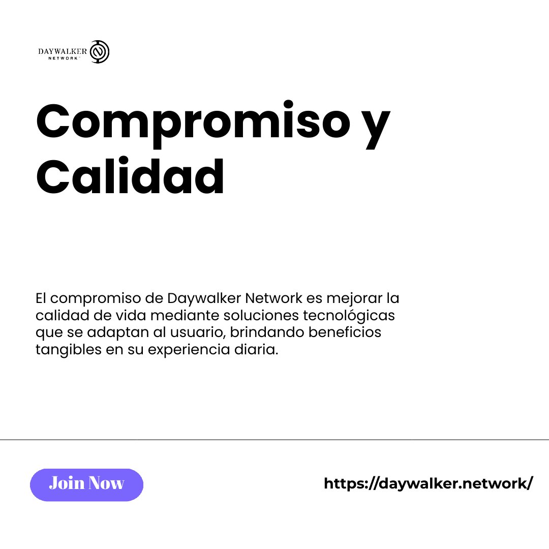 Descubre cómo Daywalker Network redefine la industria telecomunicaciones con prácticas innovadoras que priorizan accesibilidad y conveniencia del usuario. 
#Telecomunicaciones #Innovación #Accesibilidad #Tecnología #DaywalkerNetwork #daywalkerklique