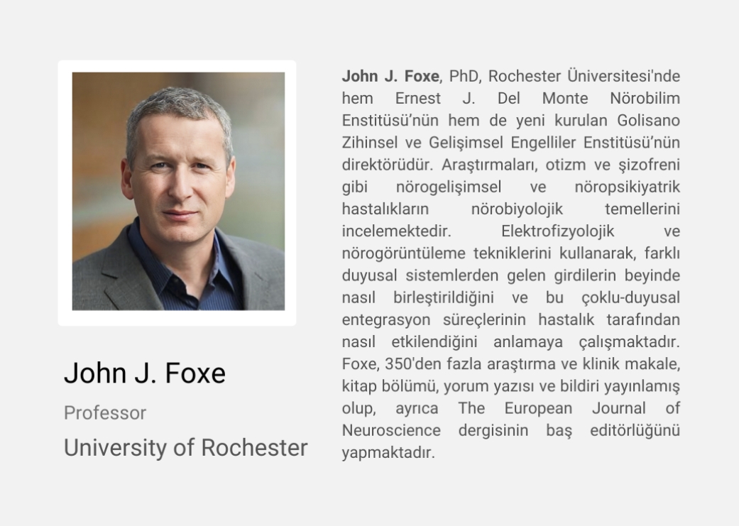 📢 University of Rochester'dan Dr. John Foxe, 13 Mart Perşembe günü saat 10:00'da InFocus etkinliğinde bizlerle olacak. 

📅 13 Mart | ⏰ 10:00
📍 İstanbul Medipol Üniversitesi, Güney Kampüs
🔗 Kayıt için: sabita.medipol.edu.tr/index.php/2024…

#Neuroscience #InFocus #CognitiveScience