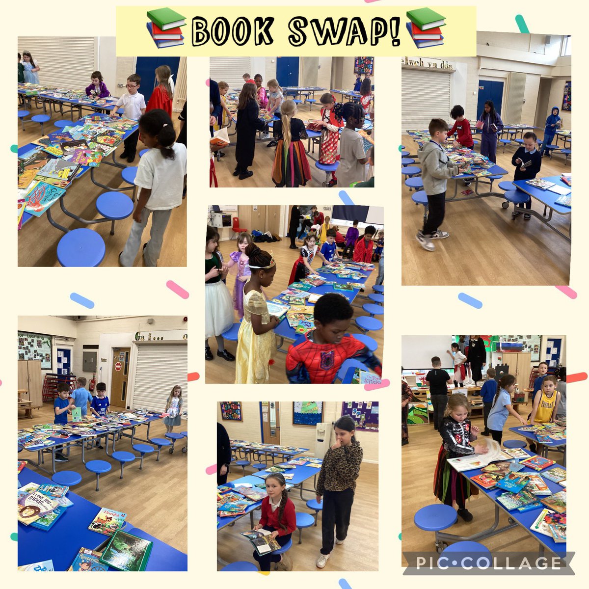 📚Trowbridge Book Day 2025📚 We have had a brilliant day with all things reading involved! Diolch to our families for your kind donations to our book swap shop! All children have left school happy with a new book to read! ⭐️