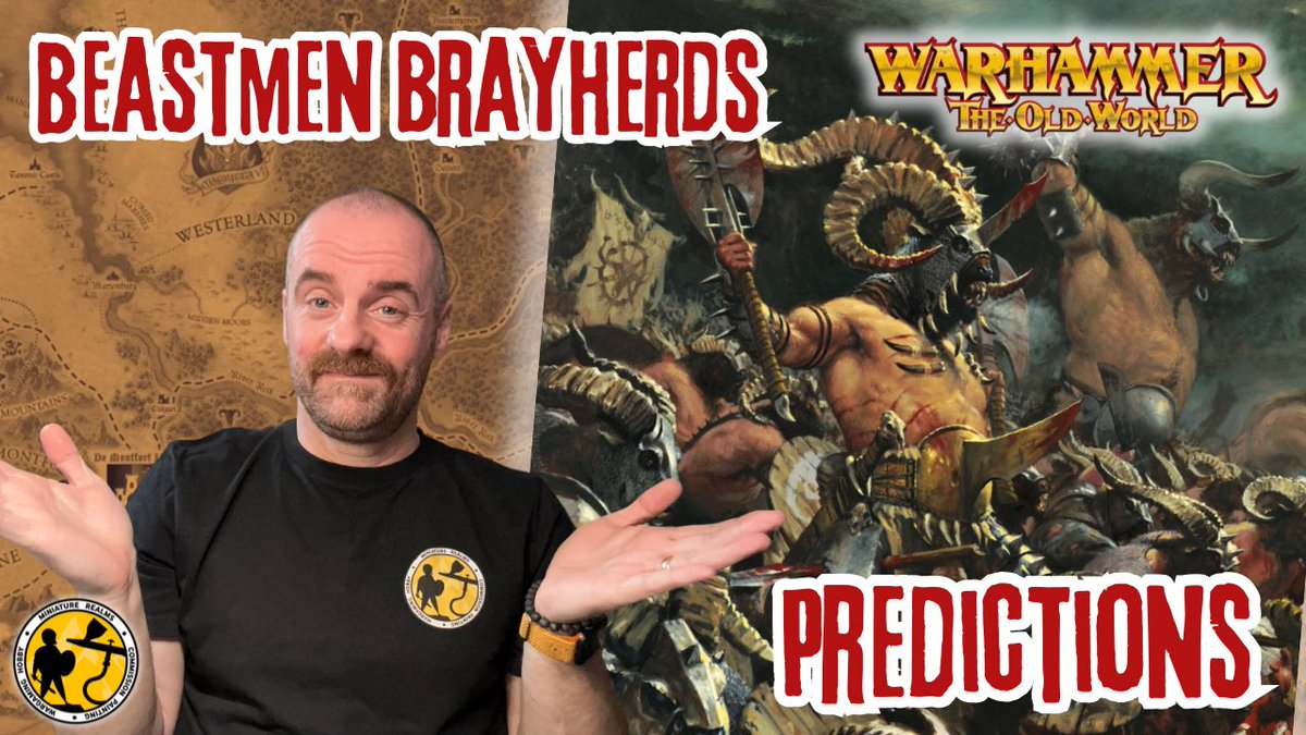 Beastmen Brayherds will be out soon, but what do we think the release will bring?

youtu.be/zAxW8PZ1zPg

#warhammer #warhammertheoldworld #warhammercommunity #beastmenbrayherds #beastmen #beastsofchaos #TheOldWorld #warhammerfantasy #gamesworkshop #paintingwarhammer