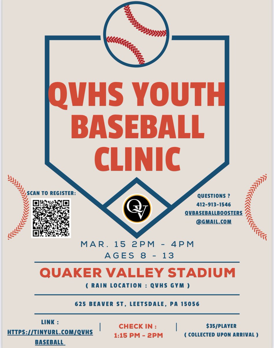 msmcclay's tweet photo. Please share! #baseball #springball #youthbaseball #quakervalley #sewickley #qv #qvathletics #qvbaseball #quakervalleybaseball #qvsd #qvsb https://t.co/pmbzhYqtDo