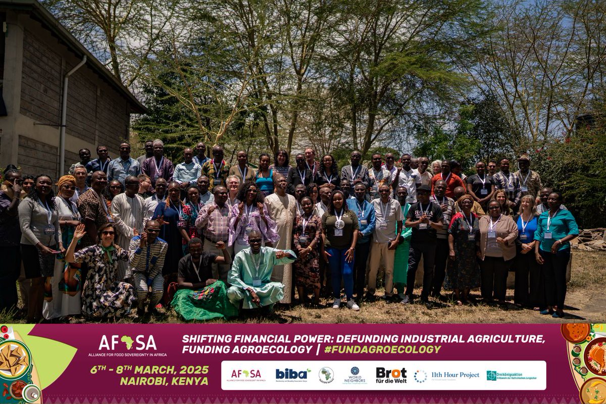 BIBA_Kenya's tweet photo. BIBA Kenya is part of the @Afsafrica meeting on Shifting Financial powers happening in Maanzoni Lodge, Kenya. The meeting is focusing on defunding industrial agriculture and increasing funding for Agroecology as a sustainable alternative. https://t.co/ZP9PshzOy4