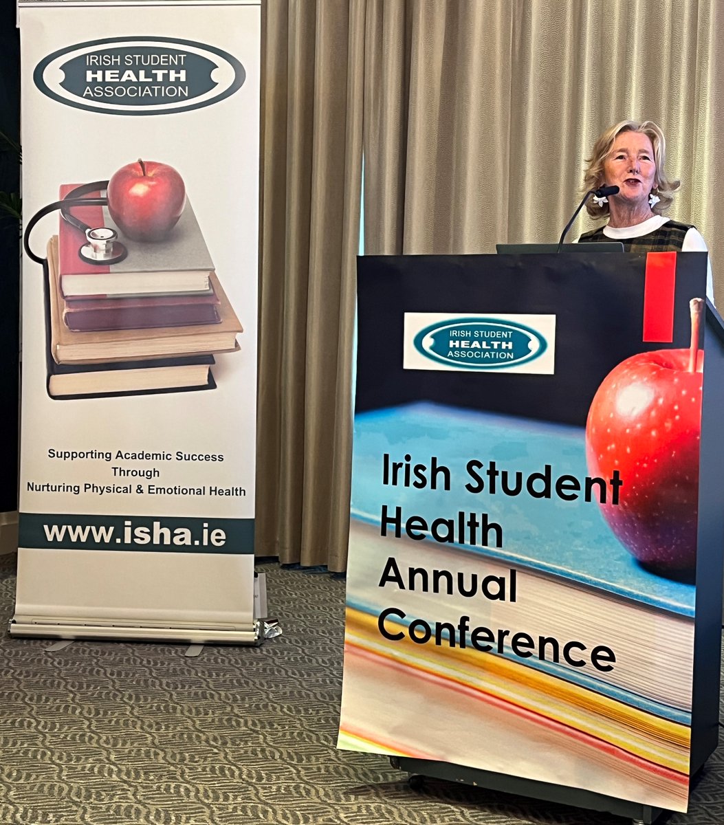Dr Maeve Durkan discussing common endocrine presentations in students <a href="/ESEndocrinology/">European Society of Endocrinology (ESE)</a> <a href="/UCCstudnthealth/">UCC Student Health</a> #studenthealthcare #endocrinology #ISHAconference2025